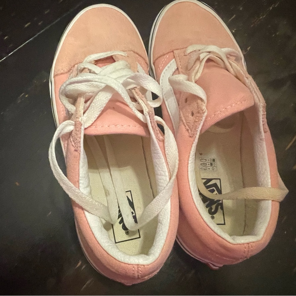 Pink vans is junior 4.5